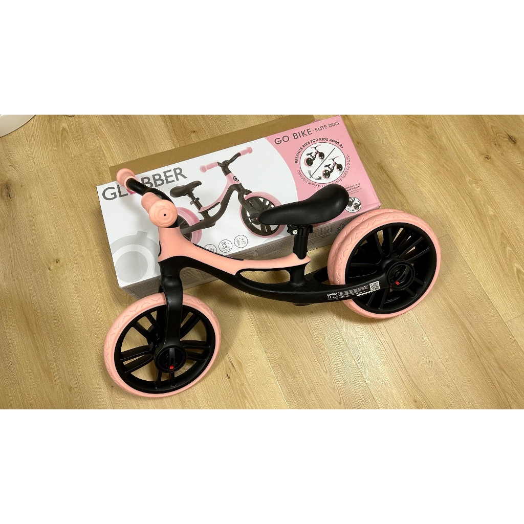 [二手] GLOBBER 雙輪滑步車 GO BIKE ELITE DUO 雙輪 學步車 兒童 幼童 腳踏車 腳行車