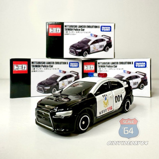 【六四分之一】現貨｜TOMICA 多美｜會場限定｜特注-台灣警車｜MITSUBISHI LANCER EVO X