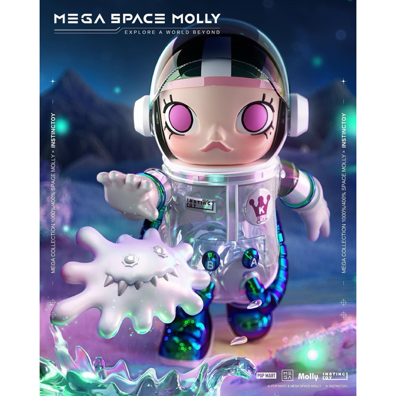 [全新] 泡泡瑪特 MEGA SPACE MOLLY 100% 週年系列1 - INSTINCTOY 大久保