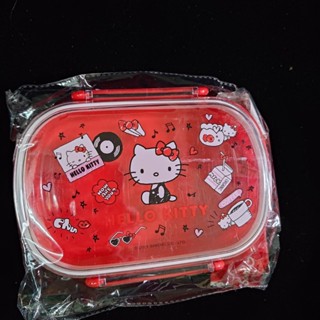 三麗鷗 Hello Kitty 易扣PP單層便當盒 保鮮盒 便當盒(夾娃娃機商品)