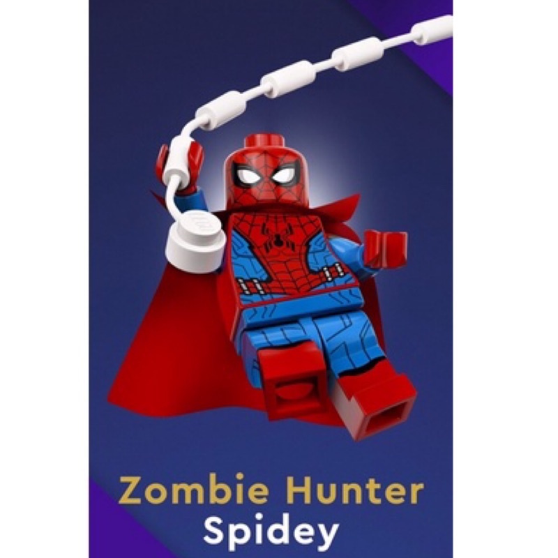 LEGO 樂高 71031 殭屍獵人 蜘蛛人 品 Marvel 人偶