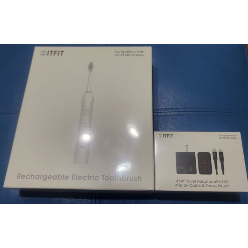 ITFIT 五段式聲波電動牙刷 45W旅行充電組