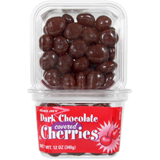 Trader Joe’s🍒櫻桃黑巧克力豆豆 340g Dark Chocolate Covered Cherries