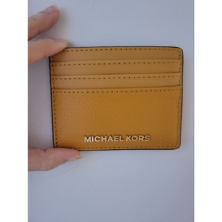 （現貨 可議價）Michael Kors MK 立體LOGO皮革 名片夾 信用卡夾