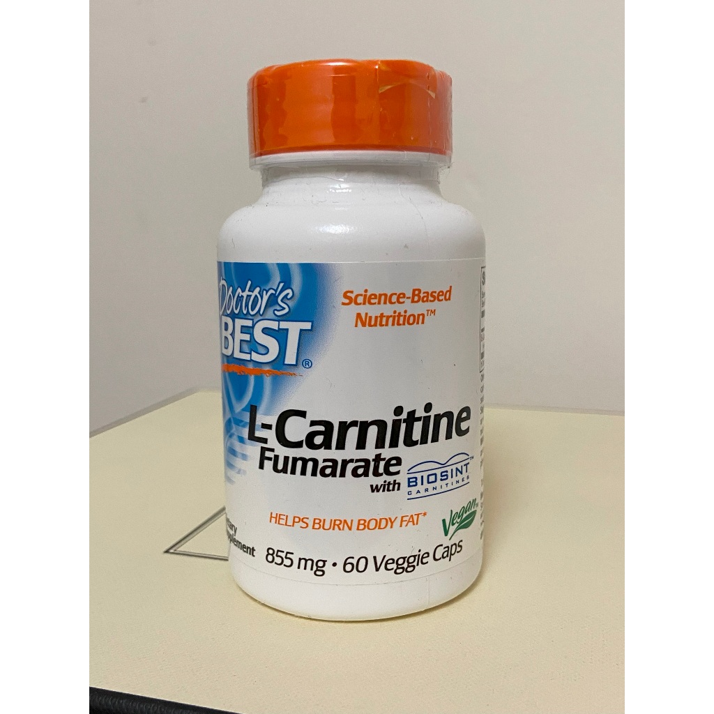 現貨Doctor's Best, L-Carnitine Fumarate 左旋肉鹼 富馬酸鹽