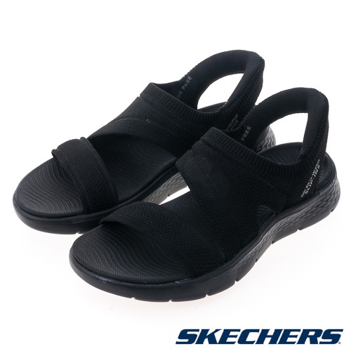 SKECHERS 女健走系列涼拖鞋 瞬穿舒適科技GO WALK FLEX SANDAL (141482BBK)