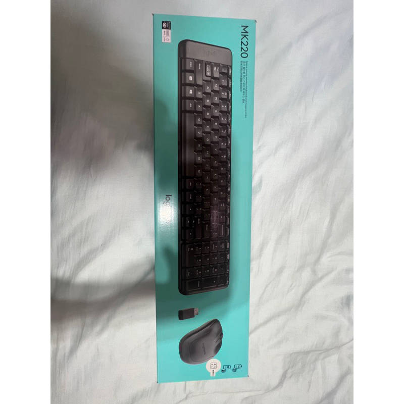 公司貨 羅技 MK220 無線鍵盤滑鼠組 Logitech 黑色 鍵盤 無線滑鼠 電腦鍵盤 羅技鍵盤