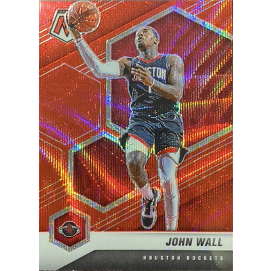 PANINI MOSAIC JOHN WALL 紅波紋平行卡