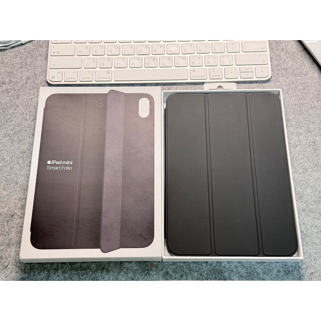 [自售] Apple iPad mini 6 原廠 聰穎雙面夾 黑色 MM6G3FE/A 約9.5成新