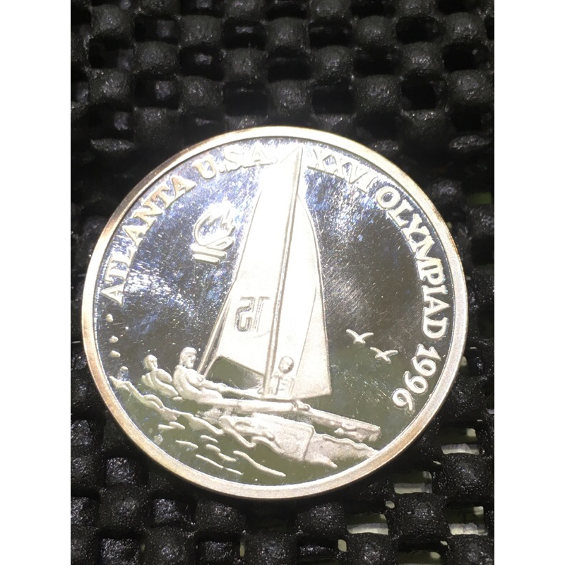 1996年羅馬尼亞帆船100列伊銀幣