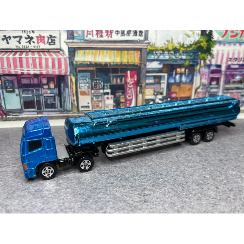 Tomica 會場限定 TEM no.2 HINO 電鍍藍 油罐車 多美小汽車 卡車 貨車 會場車