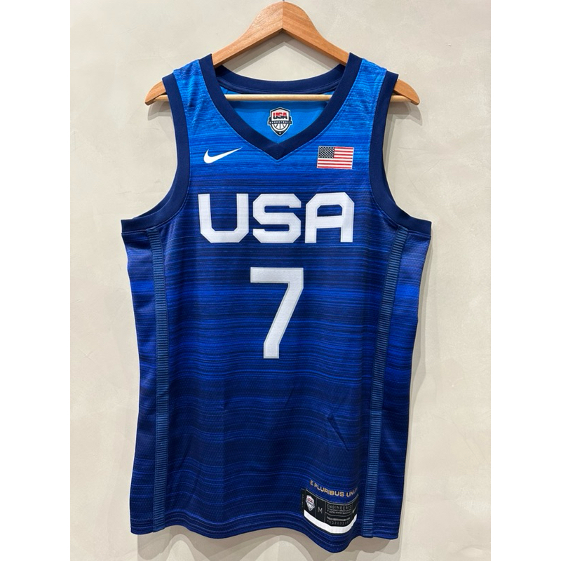 #7 Kevin Durant 東京 奧運 USA 藍 Nike 球衣 夢幻隊 KD 美國隊