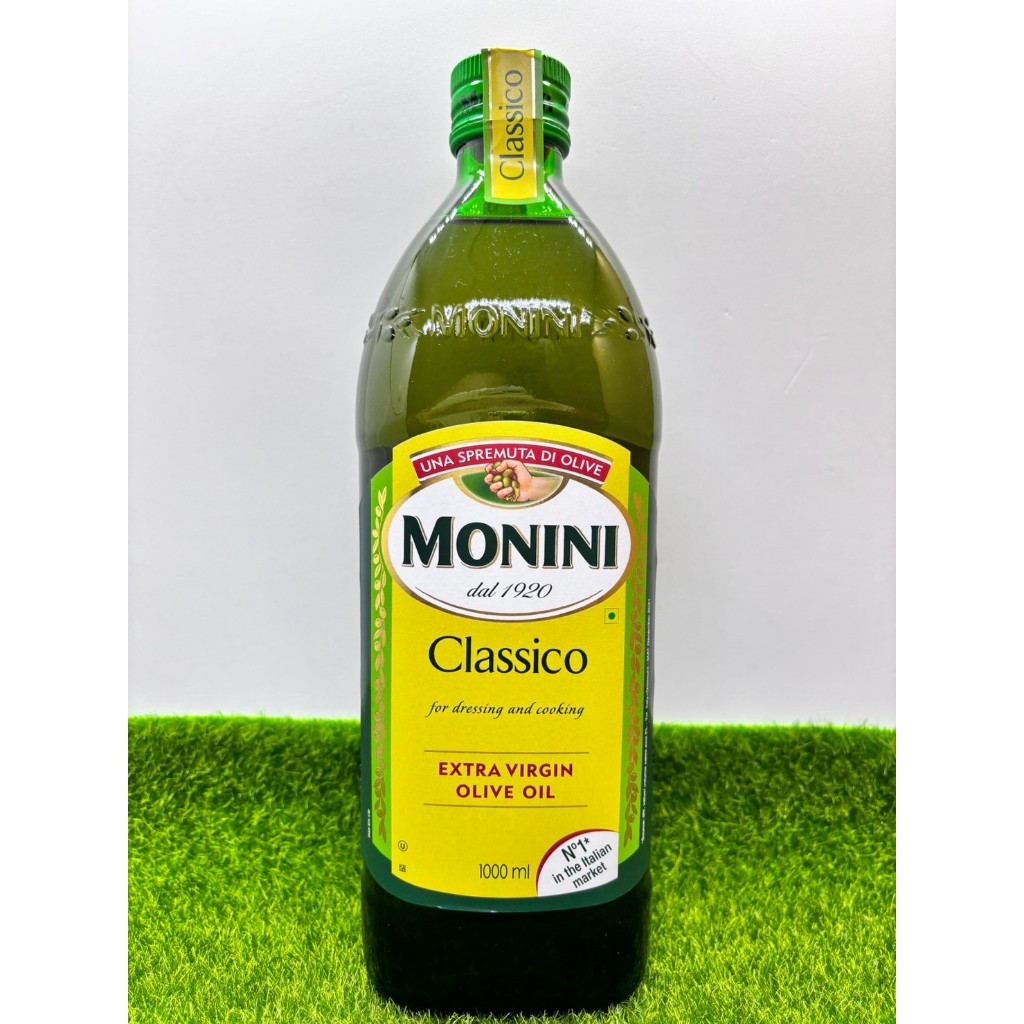 【捲髮阿嬤的柑仔店】＃Monini＃義大利特級初榨冷壓橄欖油(經典) 1L/罐