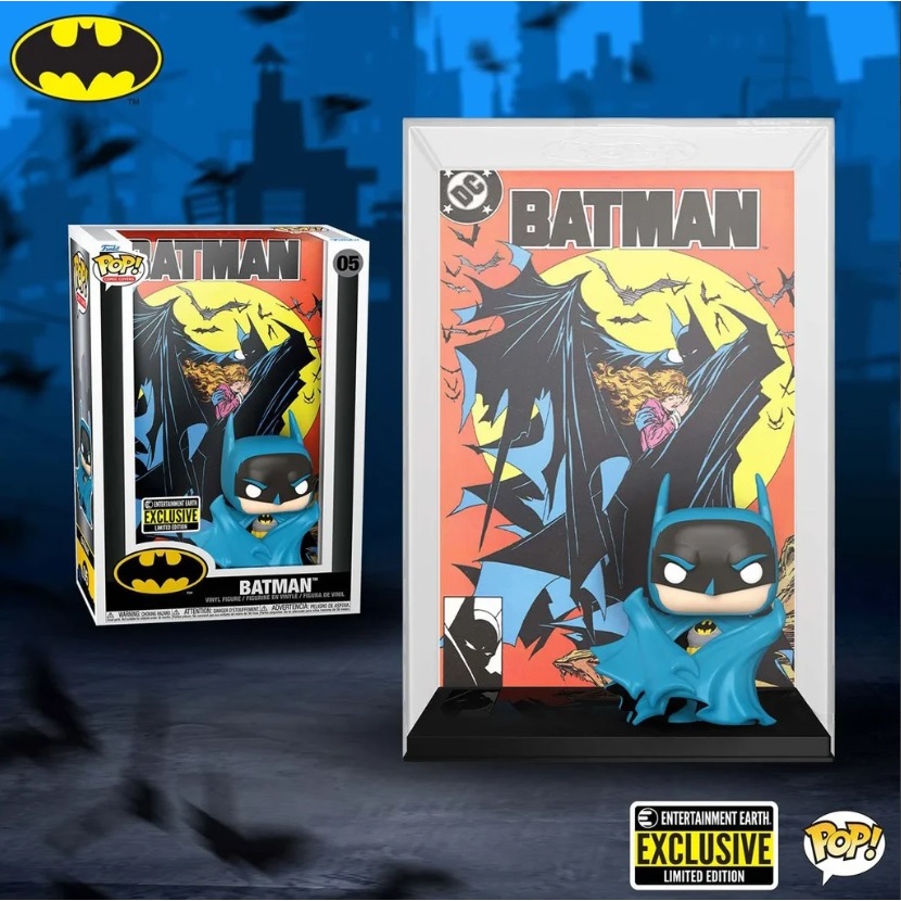 [吐司貓]FUNKO POP 封面 05 BATMAN 蝙蝠俠 雜誌【美國EE限定】四月買加贈價值$200保護套