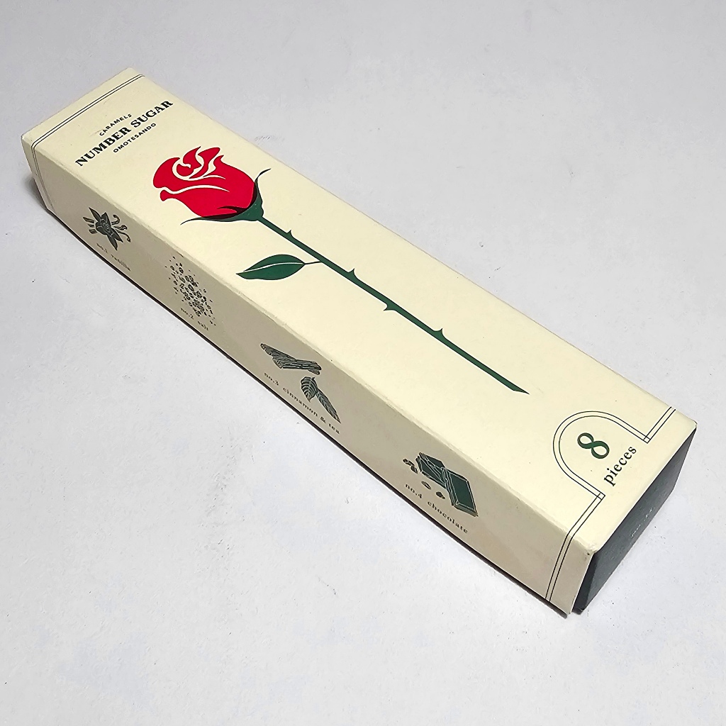 日本 東京 NUMBER SUGAR 牛奶糖 玫瑰 紙盒 禮盒 禮物盒 收納盒 ♥ 正品 ♥ 現貨 ♥