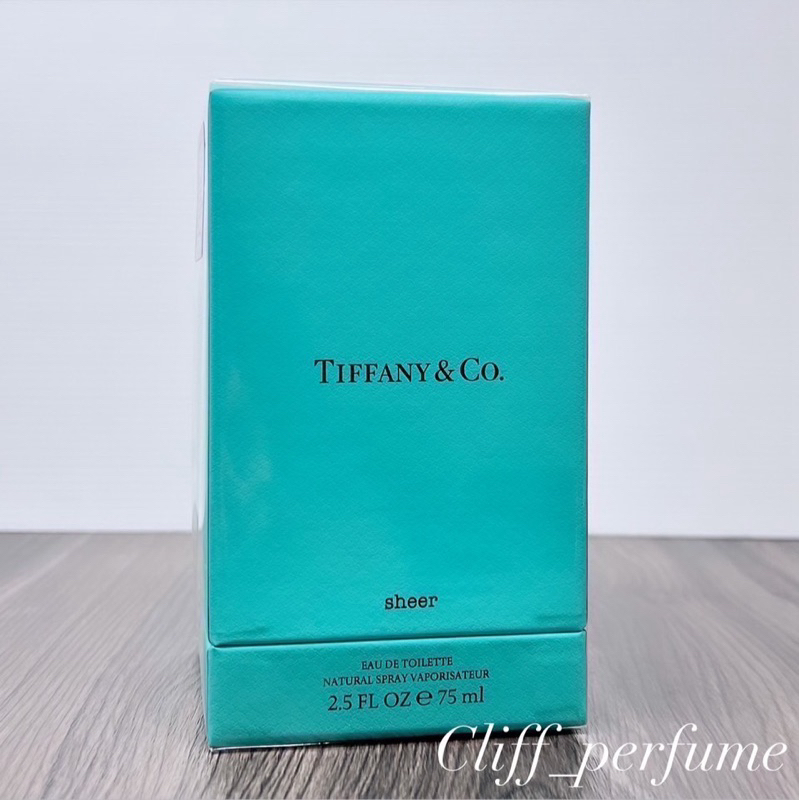 【克里夫香水店】Tiffany 同名晶淬女性淡香水75ml