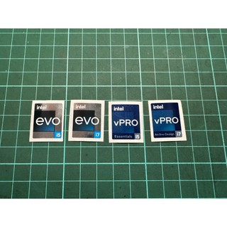 萊特 電腦效能貼紙 INTEL 2024年最新款筆電 桌機效能貼紙 EVO I7 I5 ESSENTIALS