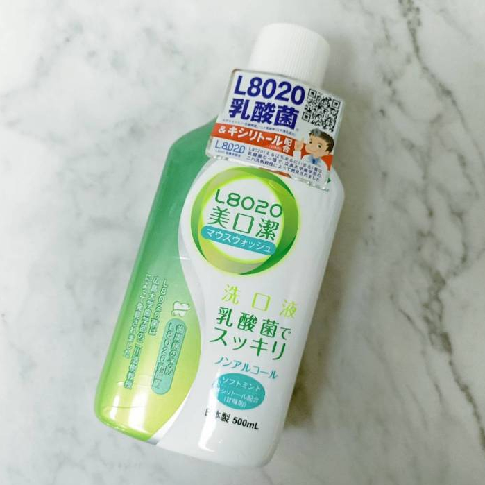 日本製造 L8020　美口潔 乳酸菌 漱口水 薄荷味 500ml