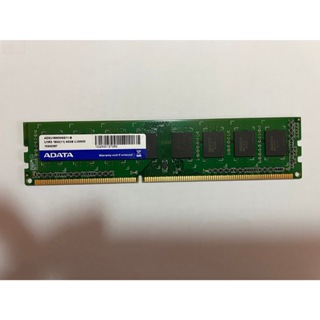 威剛ADATA十銓 TEAM 4GB DDR3 1600 和DDR2 800桌上型記憶體