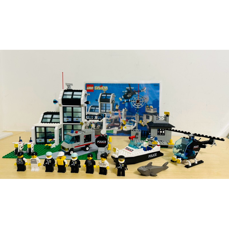 【樂高資本】 LEGO 6598 City Police  PD Station 城市警察總部 二手無盒有書 P-38