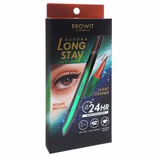 泰國 BROWIT 眼線液筆~深棕色 單支 0.5g 持久抗暈眼線液筆 泰國眼線液筆