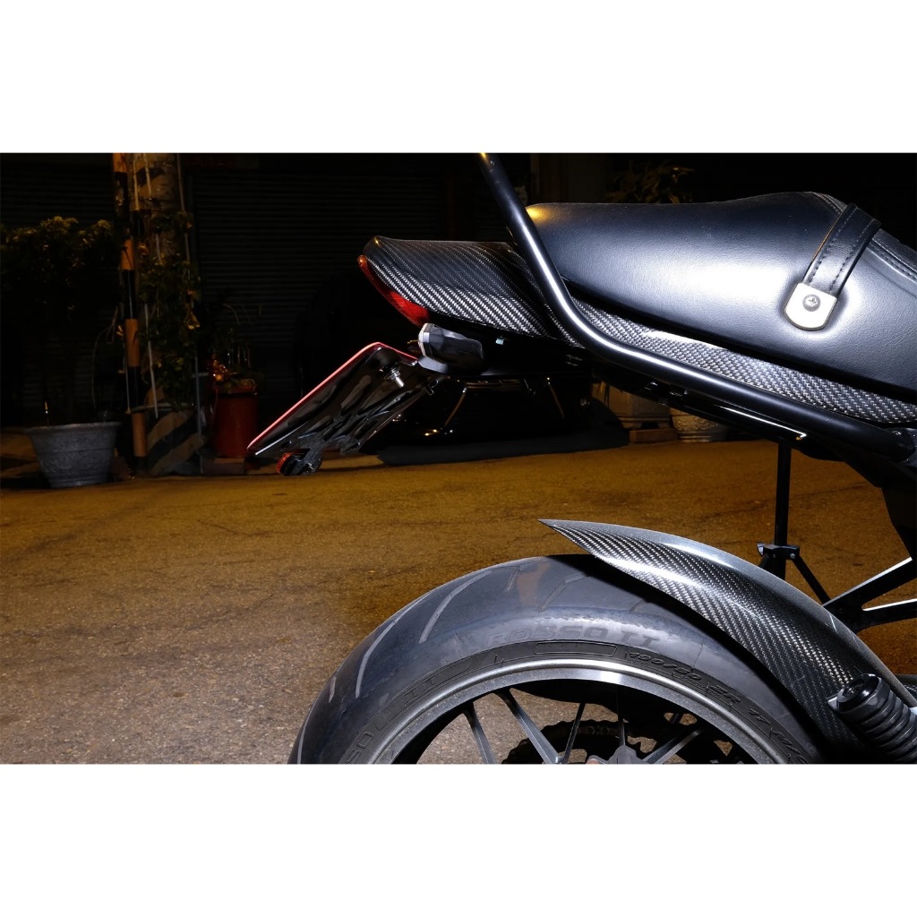 【鉅石】SKUNY kawasaki Z900RS專用 免破線 不鏽鋼短牌架(附防水墊圈) 二輪 機車 重車 機車部品