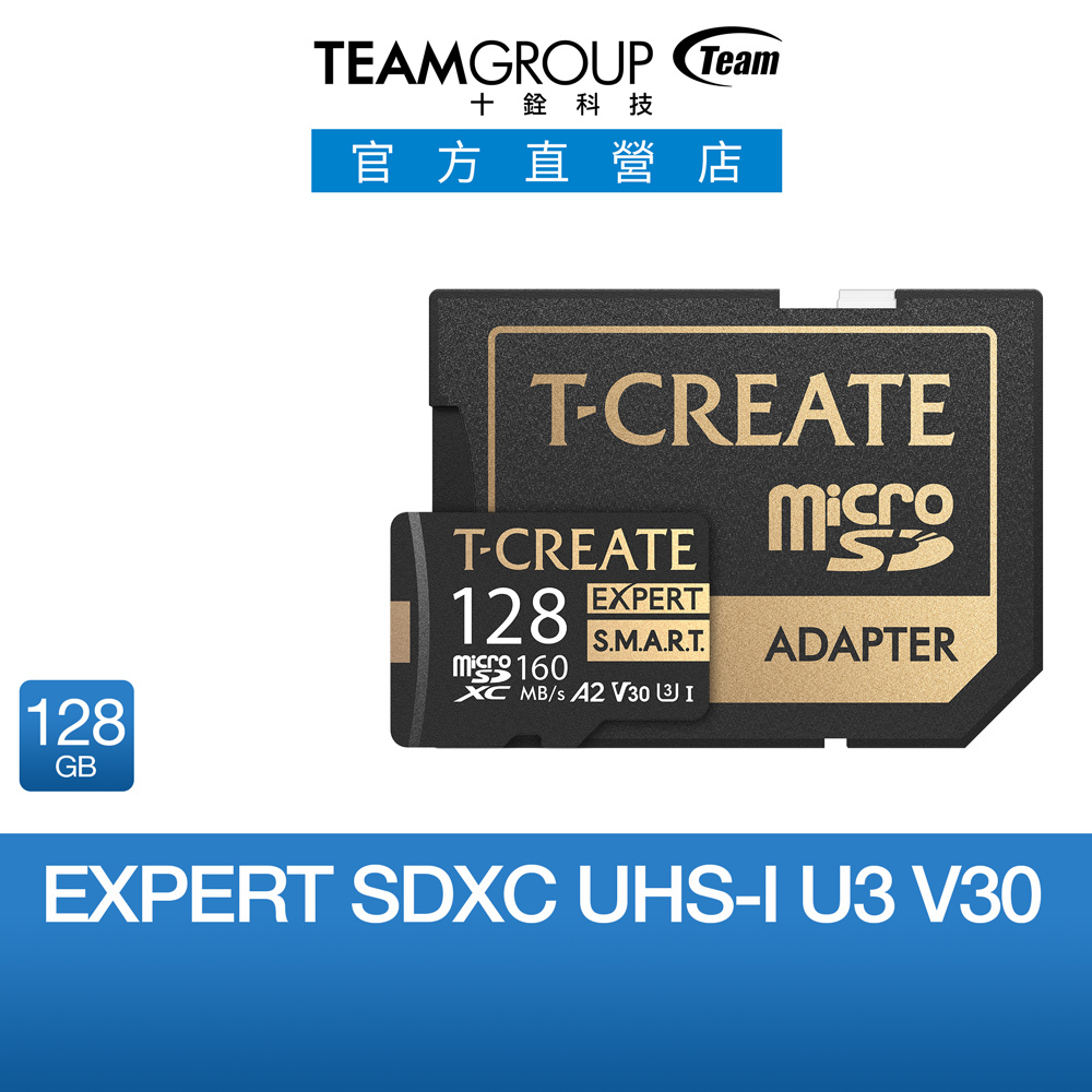 十銓 TEAM EXPERT S.M.A.R.T. Micro SDXC 記憶卡