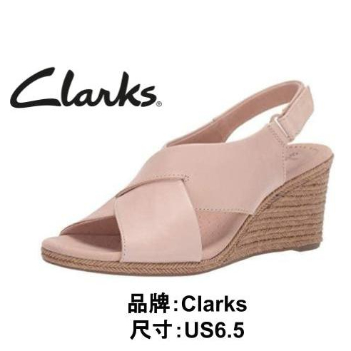 【美國正品】現貨 快速出貨 Clarks 女高跟涼鞋 高跟涼鞋 好穿 舒服 US6.5