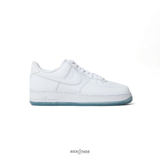 NIKE AIR FORCE 1 WHITE ICE BLUE 冰藍 白冰塊 低筒休閒鞋【FV0383-100】