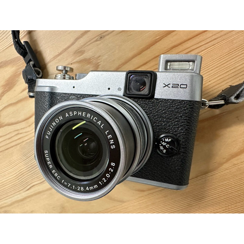 復古數位相機 富士 Fujifilm x20 銀黑