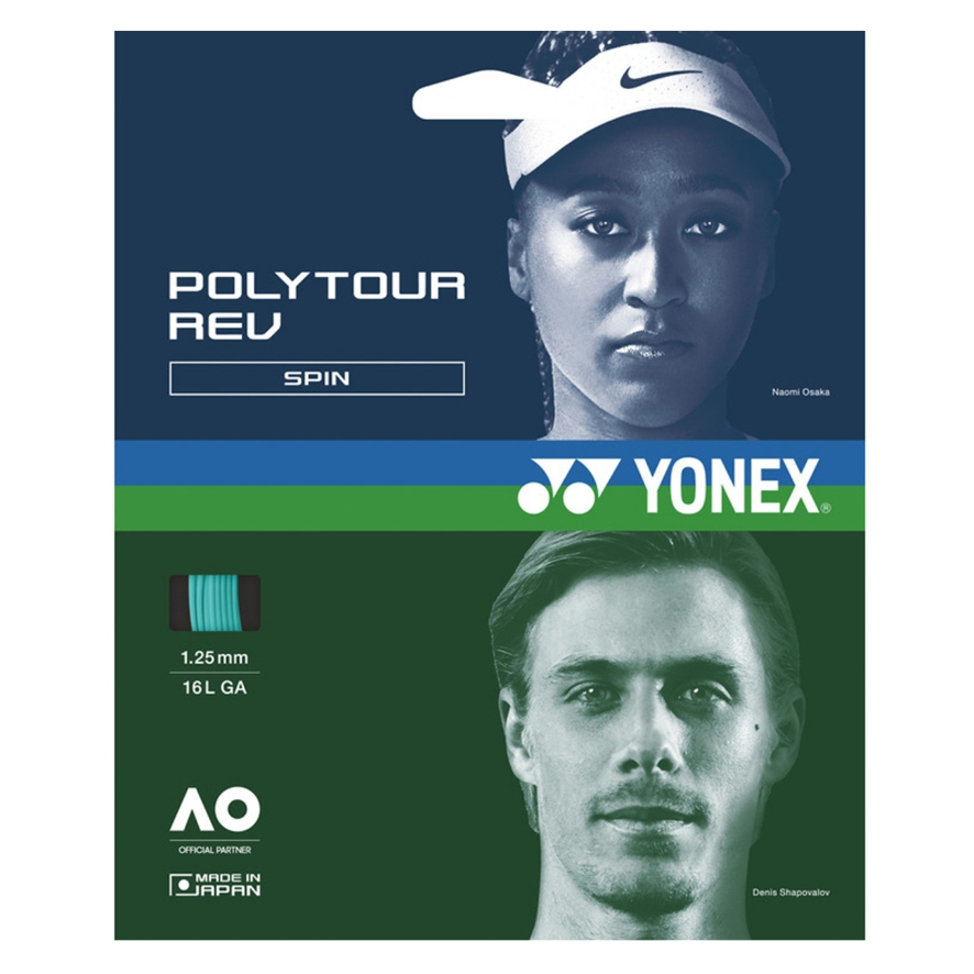 YONEX Poly Tour Rev 16L 網球線 (八角線) 硬線 Vekic使用款 滿千免運費 PTGR125