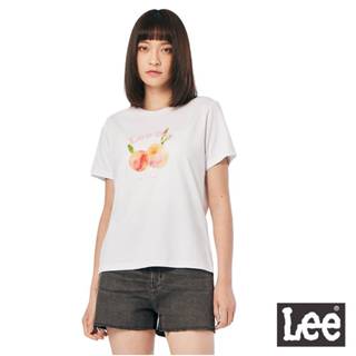 Lee 文字LEE DAY水果短袖T恤 女 Modern 經典白LL220205K14 氣質黑LL220205K11