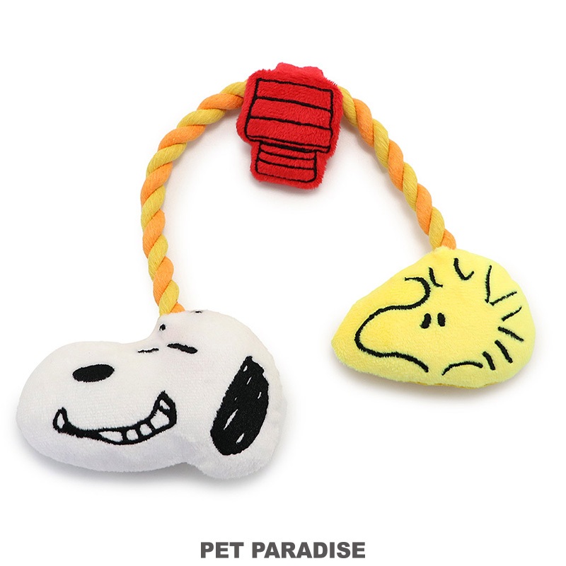 【PET PARADISE】史奴比x糊塗踏克寵物繩結玩具｜SNOOPY 2024新款 狗狗玩具