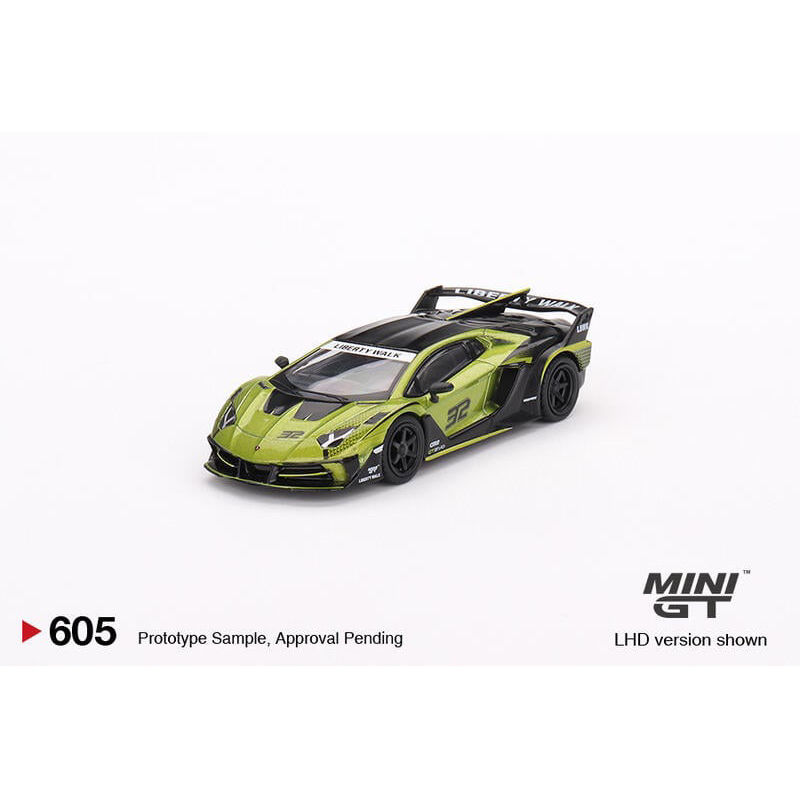 《AUToy》MINI GT #605 1/64 LAMBORGHINI AVENTADOR GT EVO