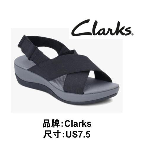 【美國正品】現貨 快速出貨 Clarks 女涼鞋 休閒涼鞋 涼鞋 好穿 舒適 好看 US7.5