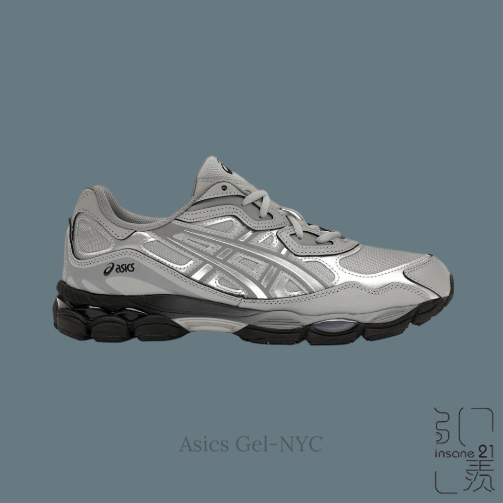 ASICS GEL-NYC 岩石灰 復古 運動 休閒鞋 1203A280-020【Insane-21】