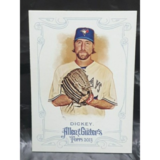 2013 Topps Allen and Ginter #151 RA Dickey Blue Jays