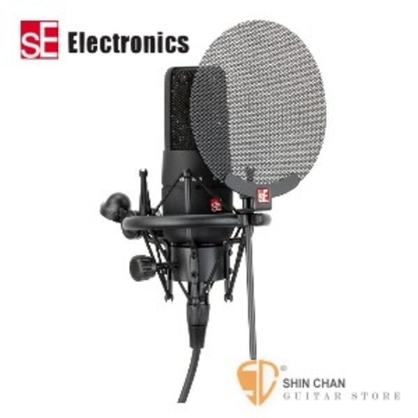 麥克風 ► sE Electronics 英國SE-X1 電容式錄音室麥克風組（SEX1）內附 噴麥罩/防震架/麥克風線