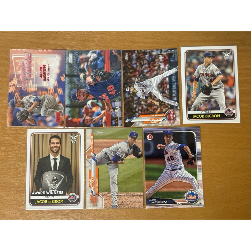 【AL-023】 MLB 紐約大都會 JACOB DeGROM TOPPS 系列