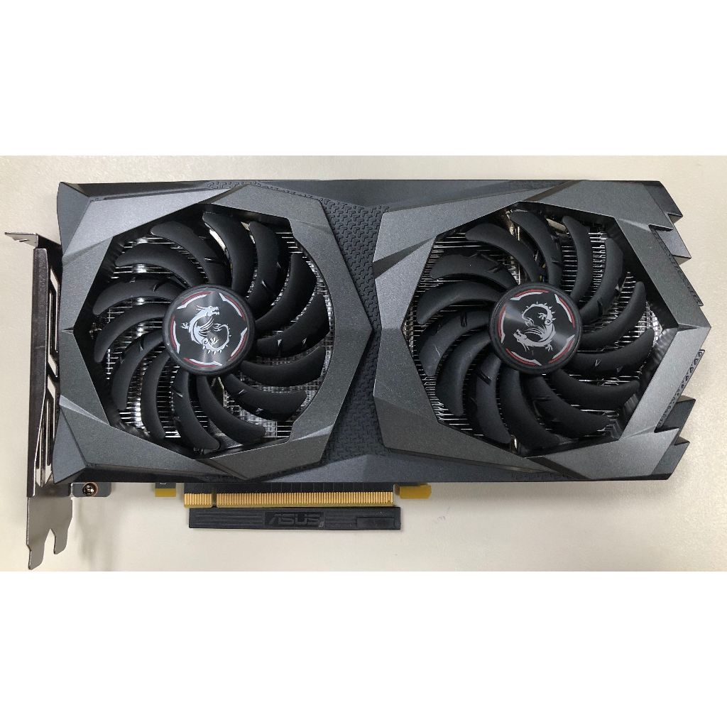 售 微星顯卡 GTX1650 (雙風扇-4G-須6pin電源) (型號:GTX1650 GAMING X 4G)