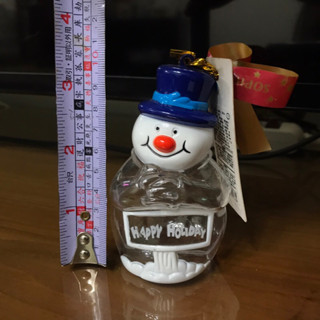 SOPHISCA 菓風小舖 聖誕節雪人 塑膠糖果外盒 擺飾 裝飾品 早期收藏