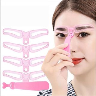 懶人畫眉神器 ／畫眉卡／畫眉輔助器 快速畫眉卡 畫眉毛 眉毛卡 眉卡 快速畫眉自然 一字眉【小三美日】DS021181x