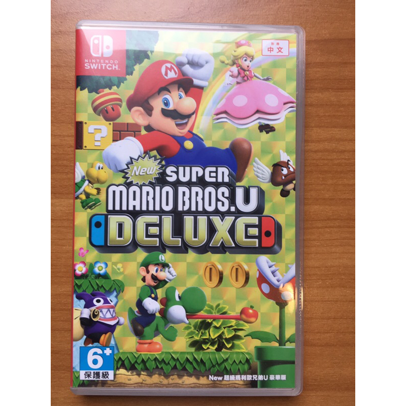 new super Mario U deluxe新超級瑪利歐U switch NS