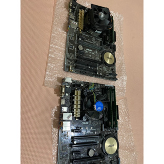 華碩（H97-PLUS）主機板 /Intel i5-4570cpu/DDR3-4g記憶體 二手良品 拆機良品