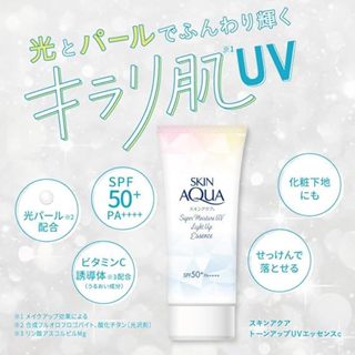 現貨在台 日本境內版 4/23到貨 SKIN AQUA 超保濕UV提亮精華乳 妝前乳 防曬 維他命C誘導體