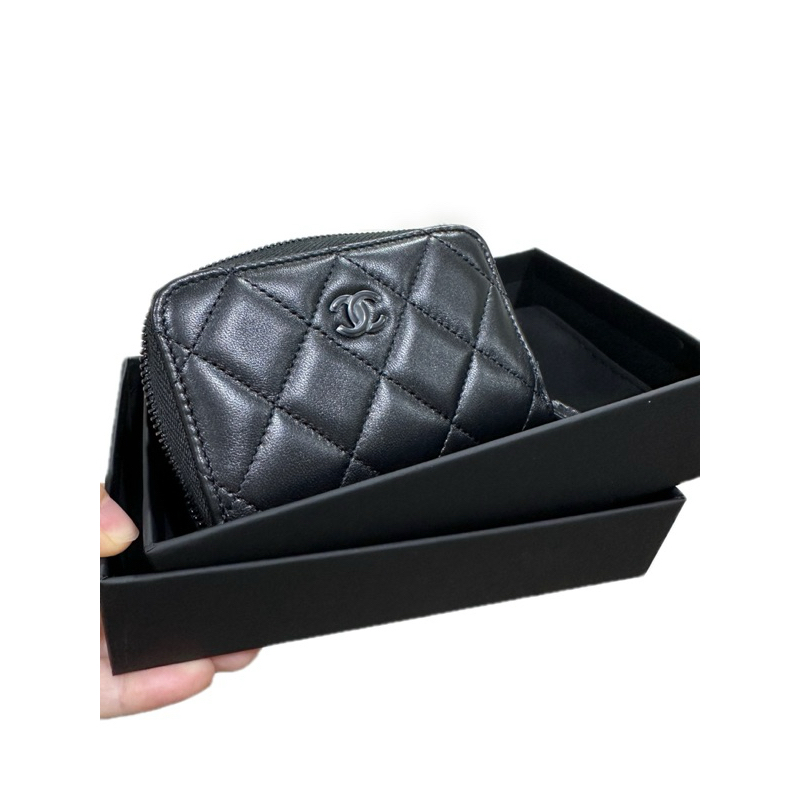 Chanel so black 全新零錢包（請先詢問 勿直接下標）
