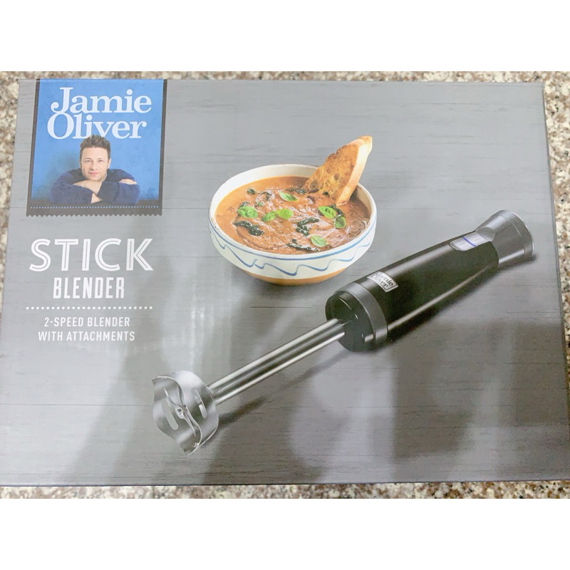 全新 Jamie Oliver 攪拌機HA0120電動調理攪拌棒（三件組）