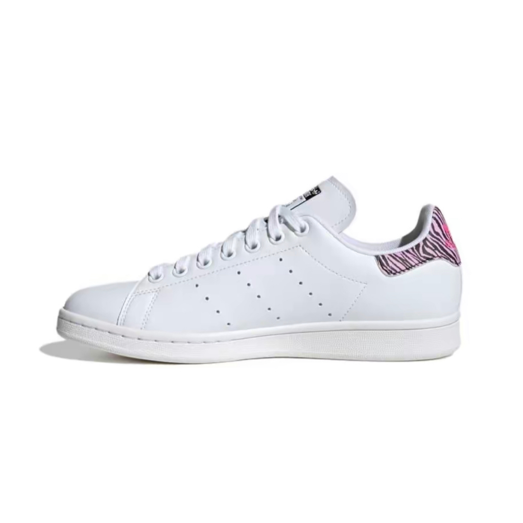 <MXX> 100%公司貨 Adidas Stan Smith 白 皮革 斑馬紋 史密斯 小白鞋 IE9647 女