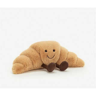 現貨！Jellycat可頌🥐🇬🇧英國代購 Amuseable Croissant 牛角麵包 玩偶 安撫娃娃 32cm