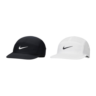 Nike 帽子 Dri-FIT Fly Swoosh 軟帽 男女款 運動帽 慢跑帽 休閒帽 老帽 透氣 舒適 黑色 白色